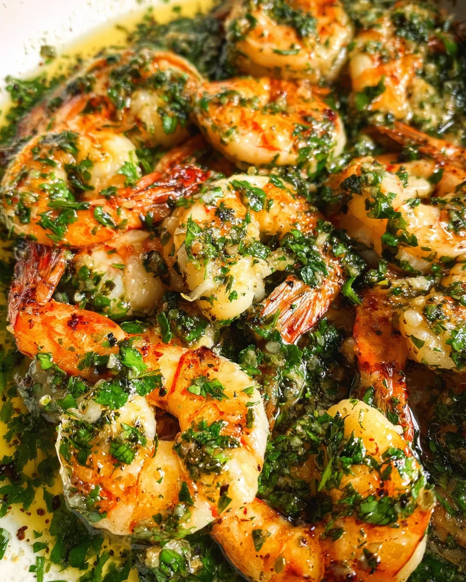 Shrimp in Garlic Sauce