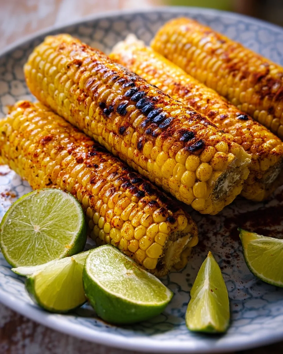 Smoky Barbecued Corn