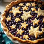 Star-Studded Blueberry Pie