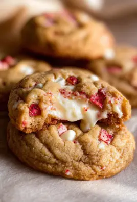 Strawberry Cheesecake Cookies