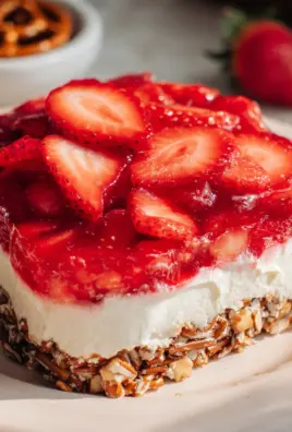 Strawberry Pretzel Salad
