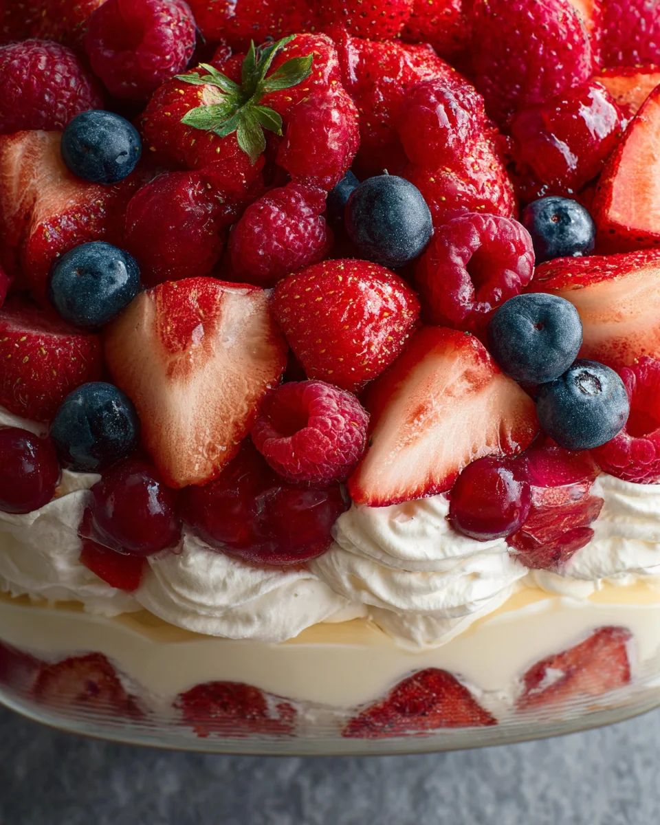 Summer Berry Trifle