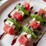Watermelon-Feta Skewers