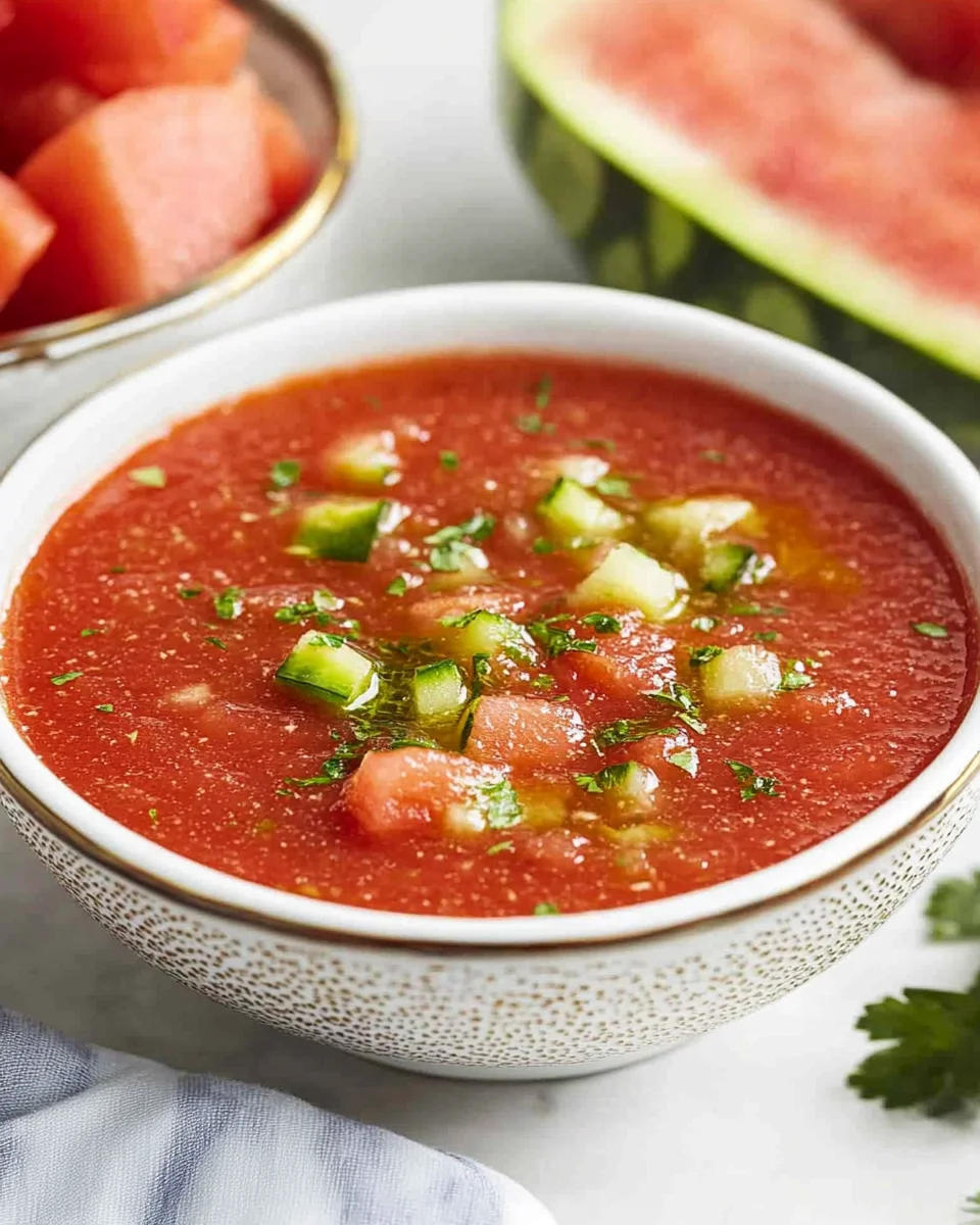 Watermelon Gazpacho