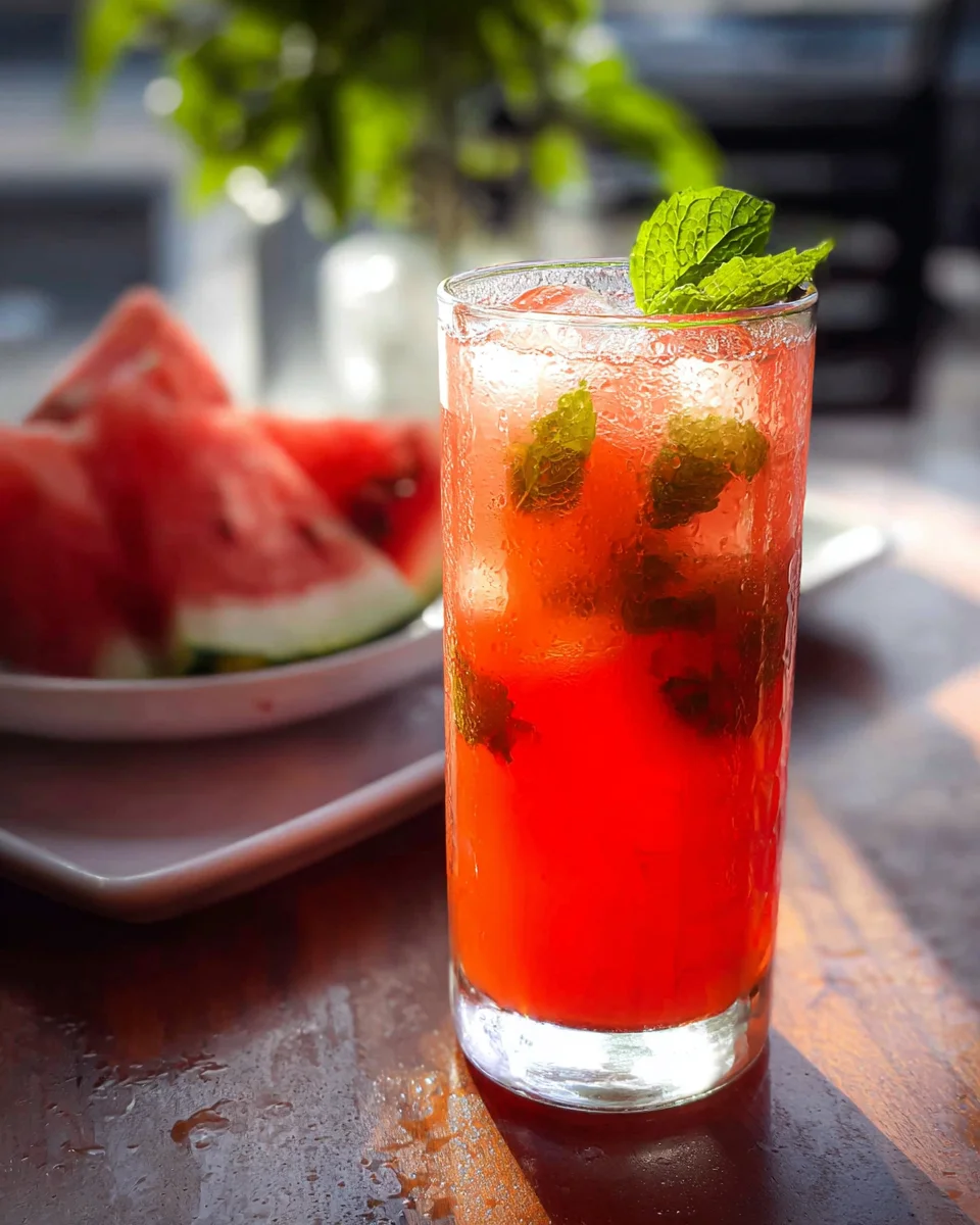 Watermelon Sweet Tea