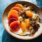 Winter Citrus Ricotta Breakfast Bowl with Honeycomb