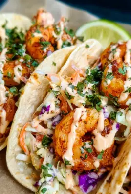 15 Minute Easy Shrimp Tacos Recipe