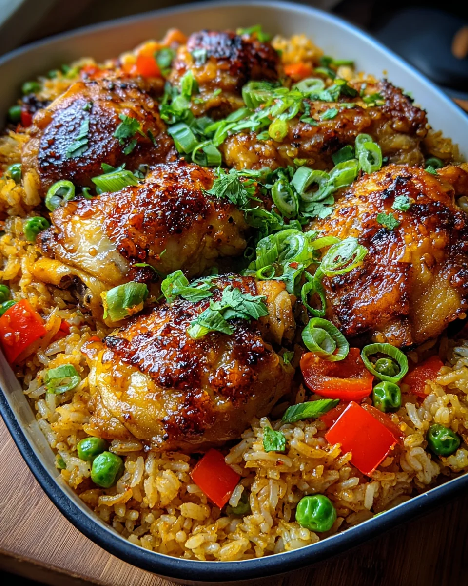 Caribbean Chicken and Rice