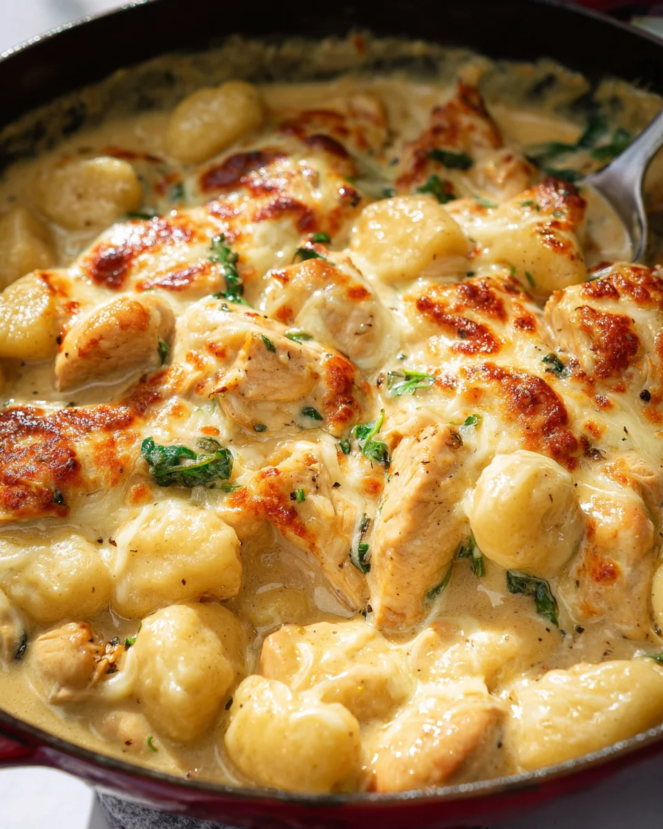Chicken Alfredo Gnocchi
