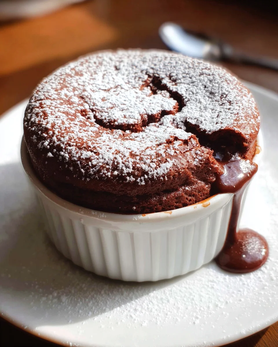 Chocolate Soufflé {low-fat}