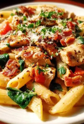 Creamy Chicken Pasta with Bacon