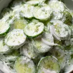 Creamy Cucumber Salad