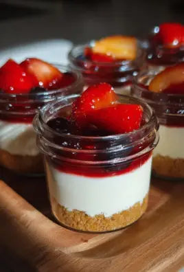 High Protein Cheesecake Jars