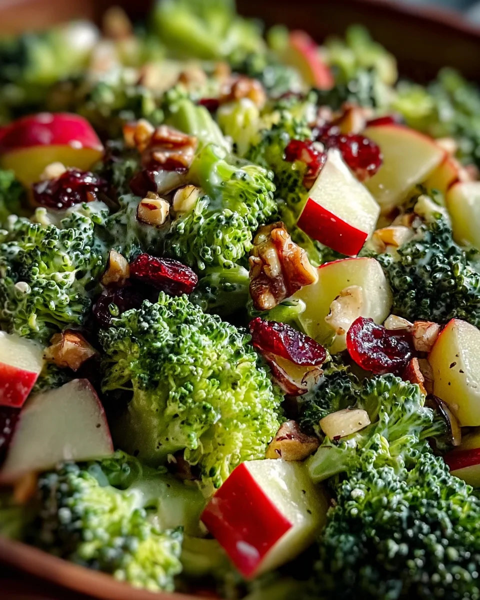 Honeycrisp Apple Broccoli Salad