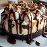 Hot Fudge Sundae Brownie Cheesecake