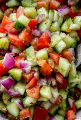 Indian Kachumber Salad