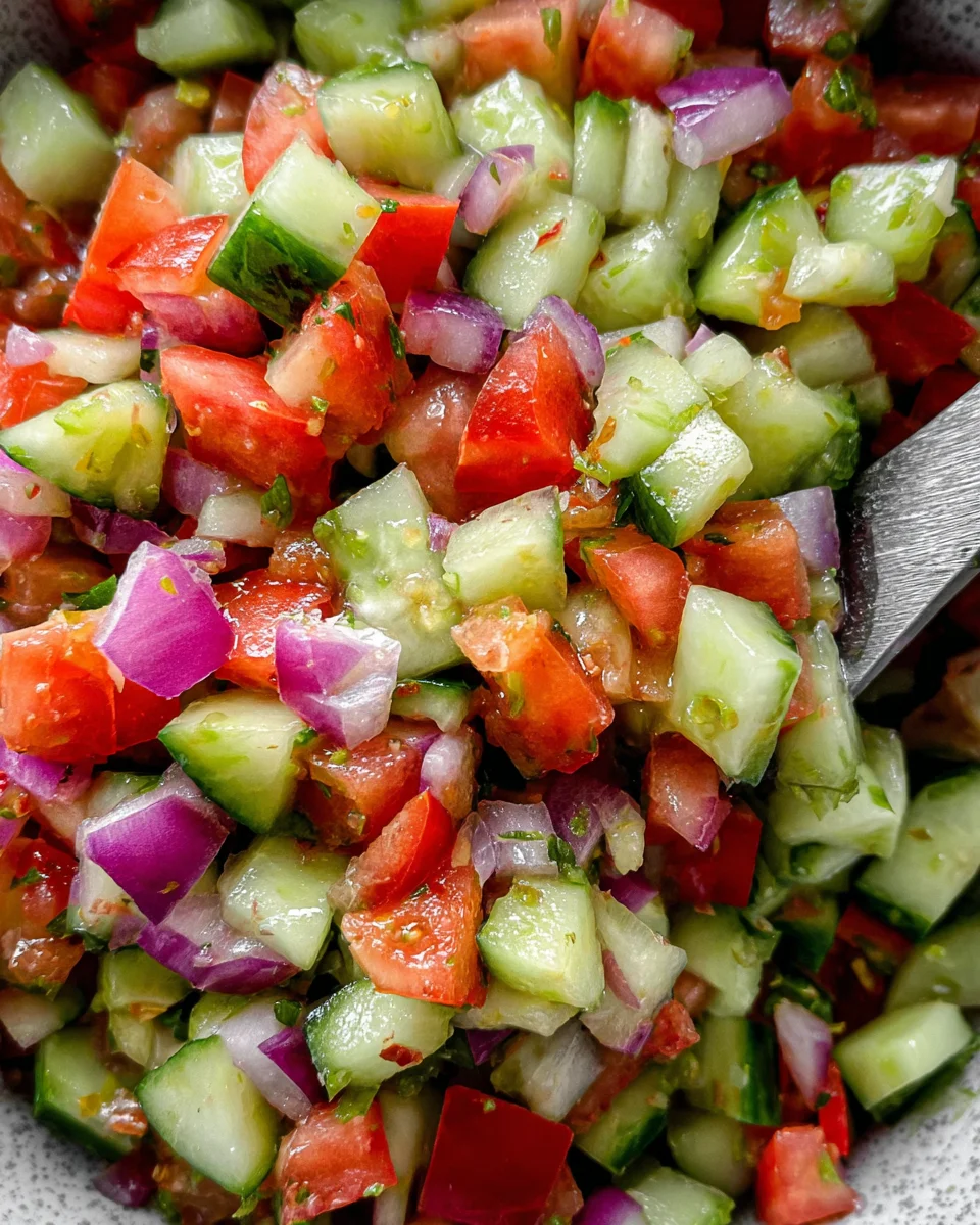 Indian Kachumber Salad