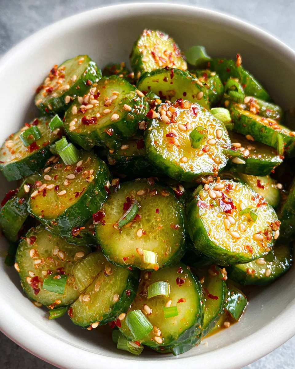 Korean Cucumber Salad