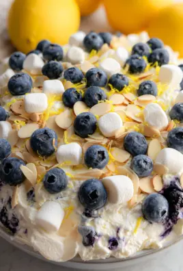Lemon Blueberry Fluff