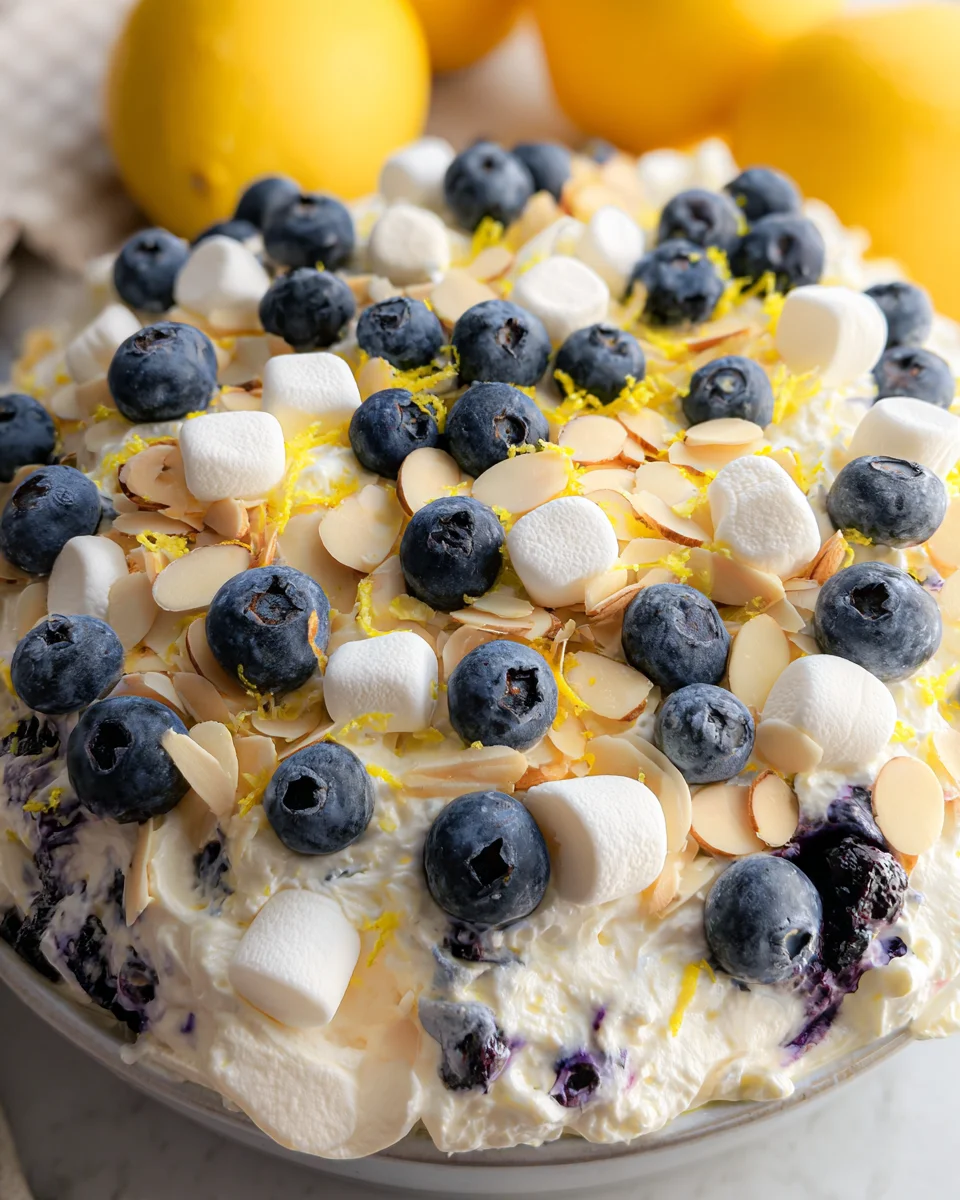 Lemon Blueberry Fluff