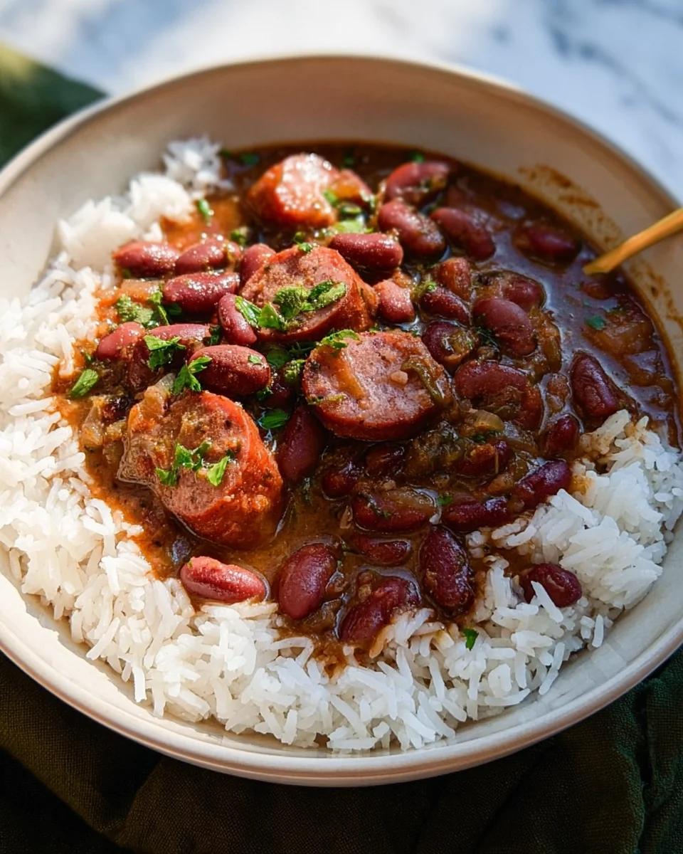 Louisiana-style Vegan Red Beans and Rice