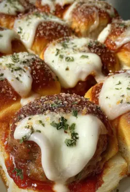 Meatball Parmesan Sliders