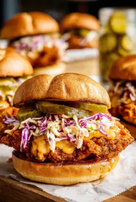 Nashville Hot Chicken Sandwiches