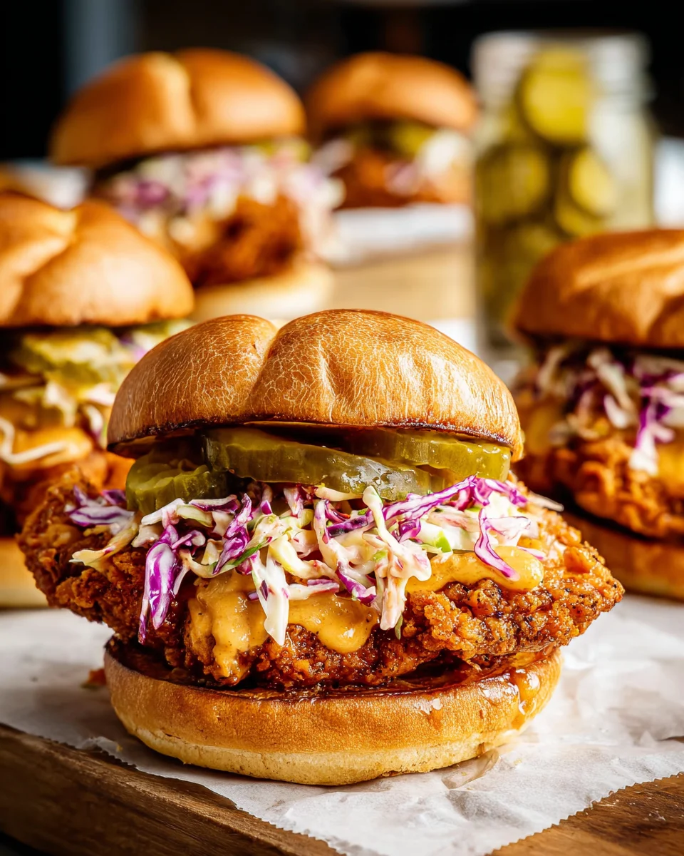 Nashville Hot Chicken Sandwiches