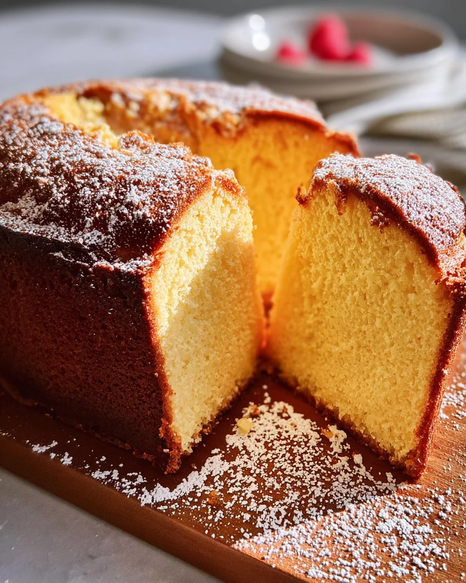 Old Fashioned Pound Cake
