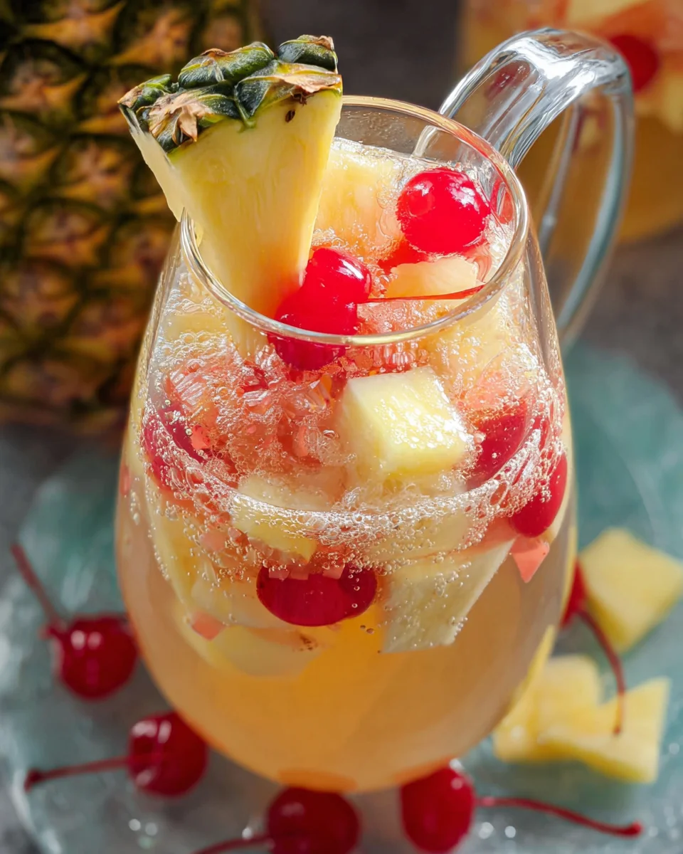 Pina Colada Sangria