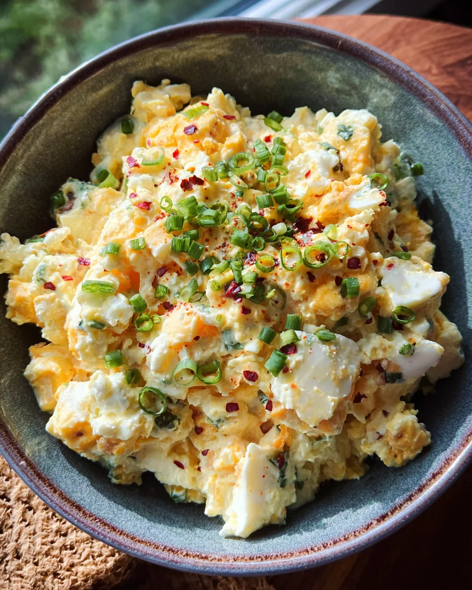 Simple Cottage Cheese Egg Salad