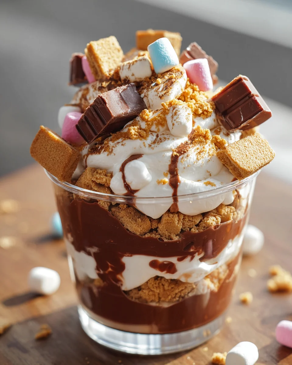 Smores Pudding Cups