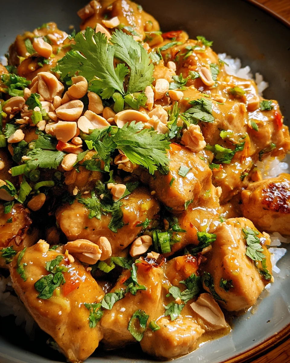 Thai Peanut Chicken