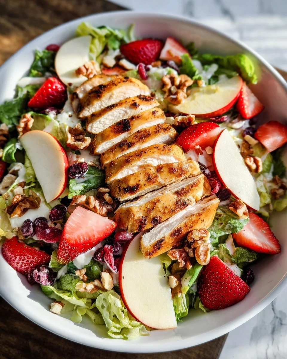 The Best Strawberry Chicken Salad