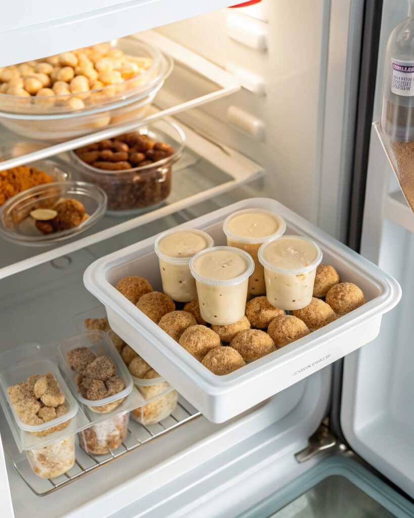 storing-frozen-yogurt-peanut-butter-bites
