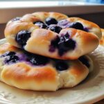 blueberry fluffy cottage cheese cloud bread fresh and airy