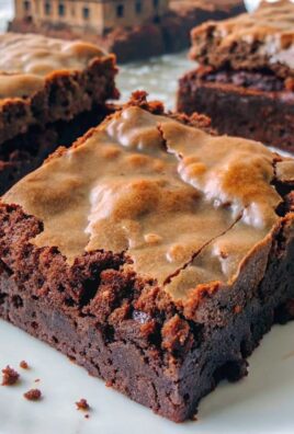 Cottage Cheese Protein Brownies on a plate