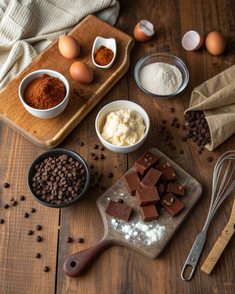 cheese protein brownie ingredients