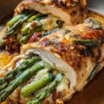 Asparagus Stuffed Chicken Fillet