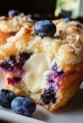Blueberry Cream Cheese Muffins
