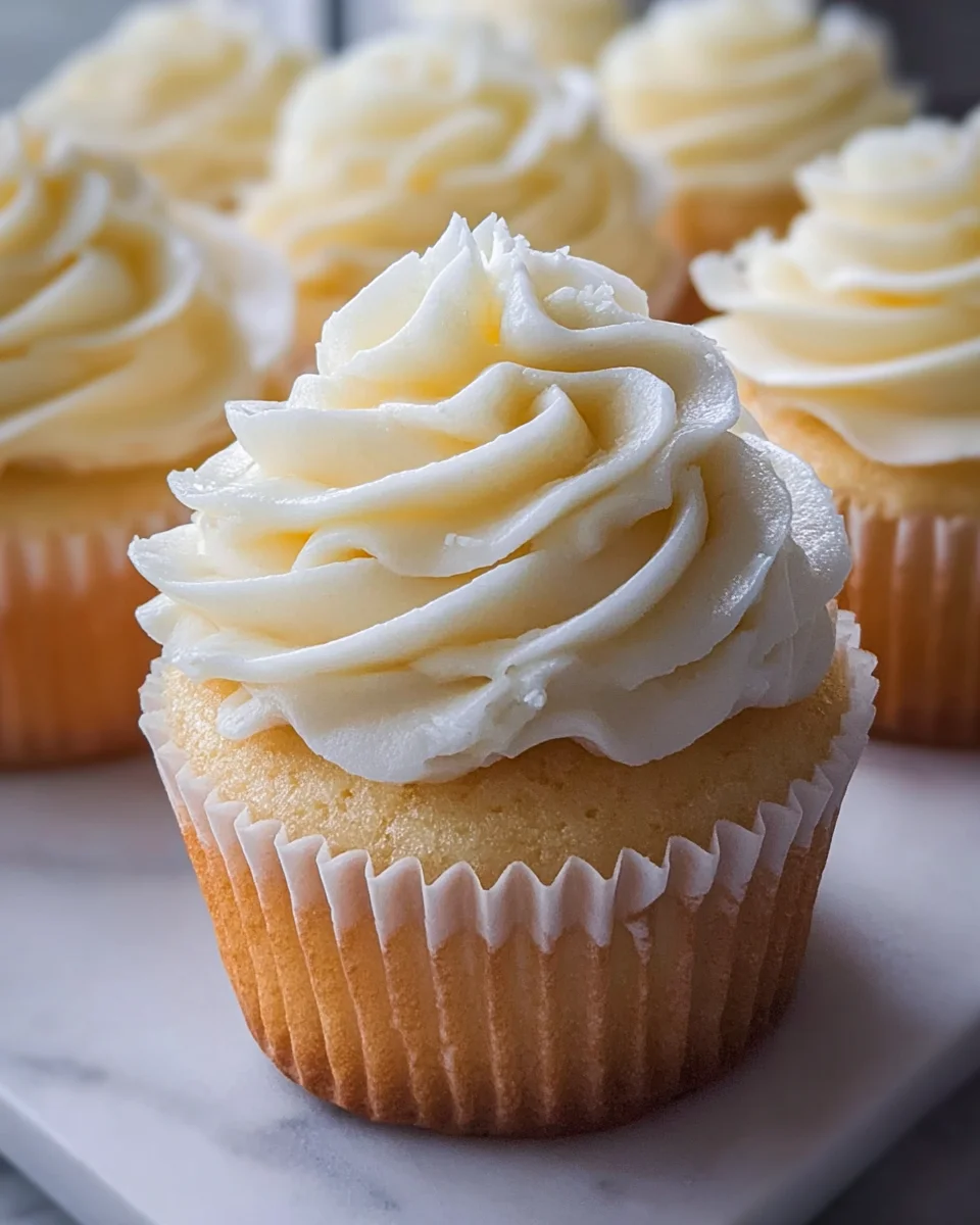 Classic Vanilla Cupcakes