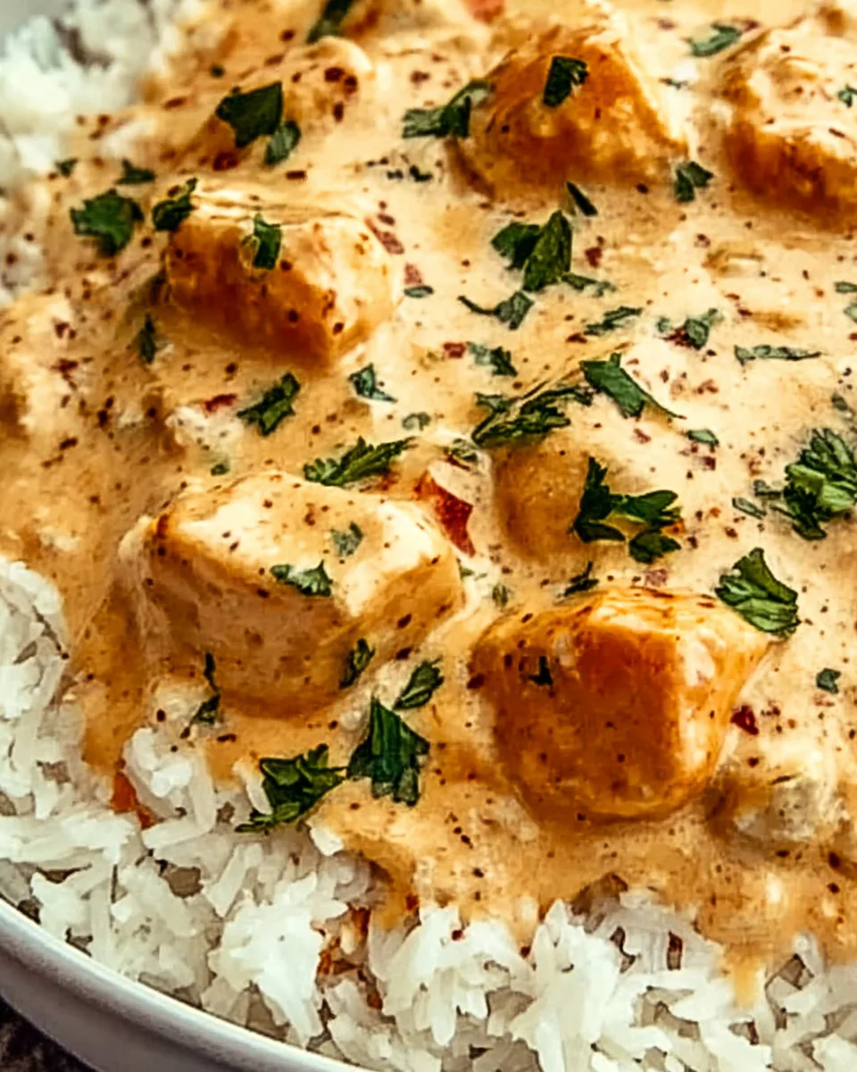 Creamy Smothered Chicken and Rice