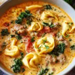 Creamy Tortellini Soup