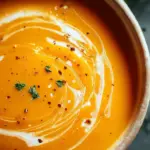 Easy Butternut Squash and Sweet Potato Soup