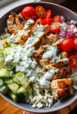 Greek Chicken Bowls