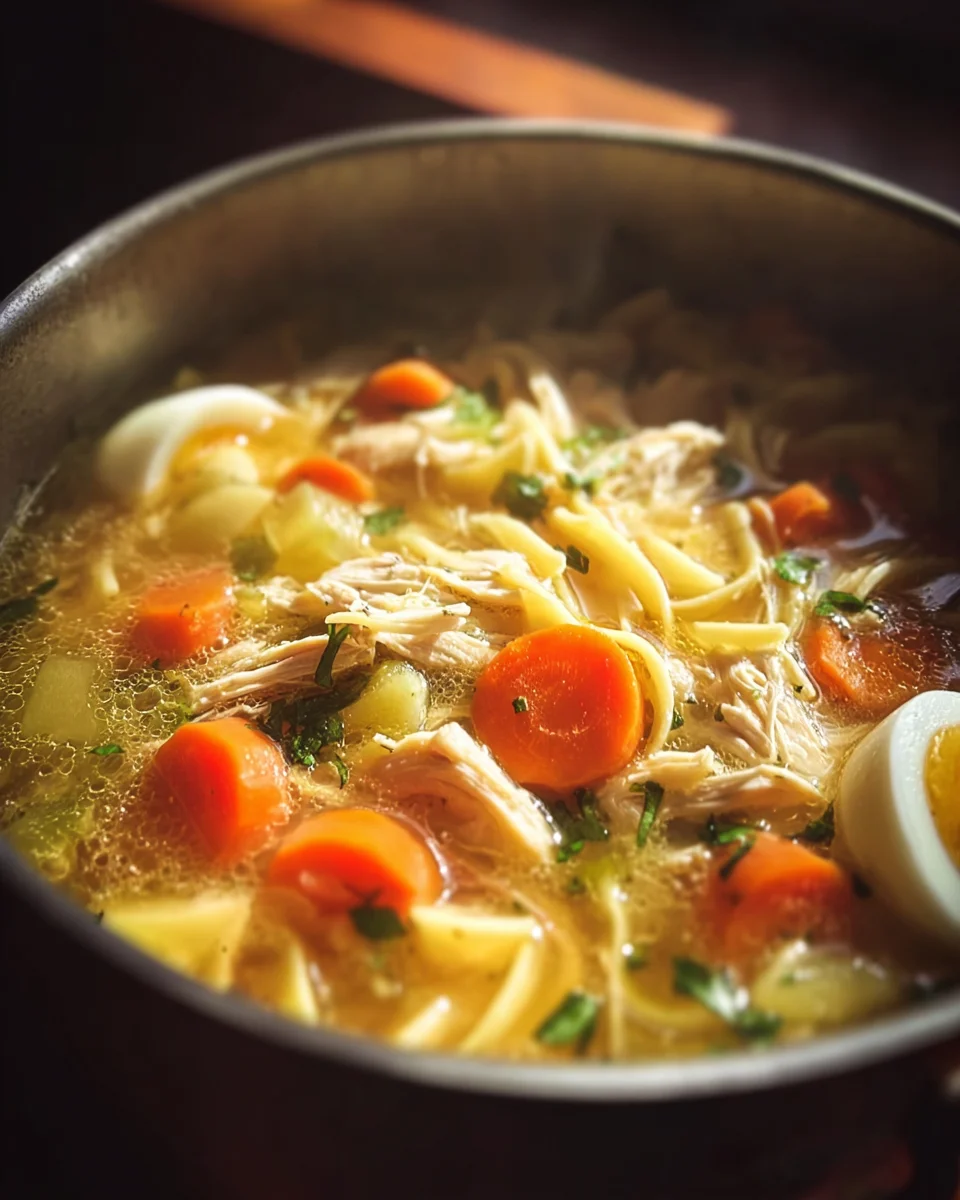 Homemade Chicken Noodle Soup