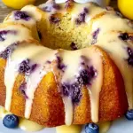 Lemon Blueberry Pound Cake