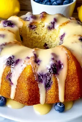 Lemon Blueberry Pound Cake