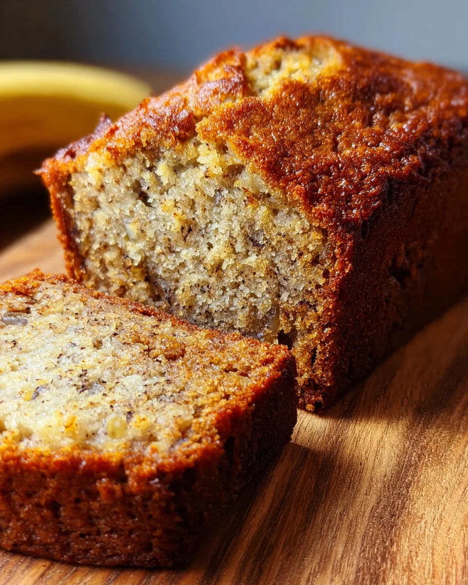 Old Fashioned Banana Bread