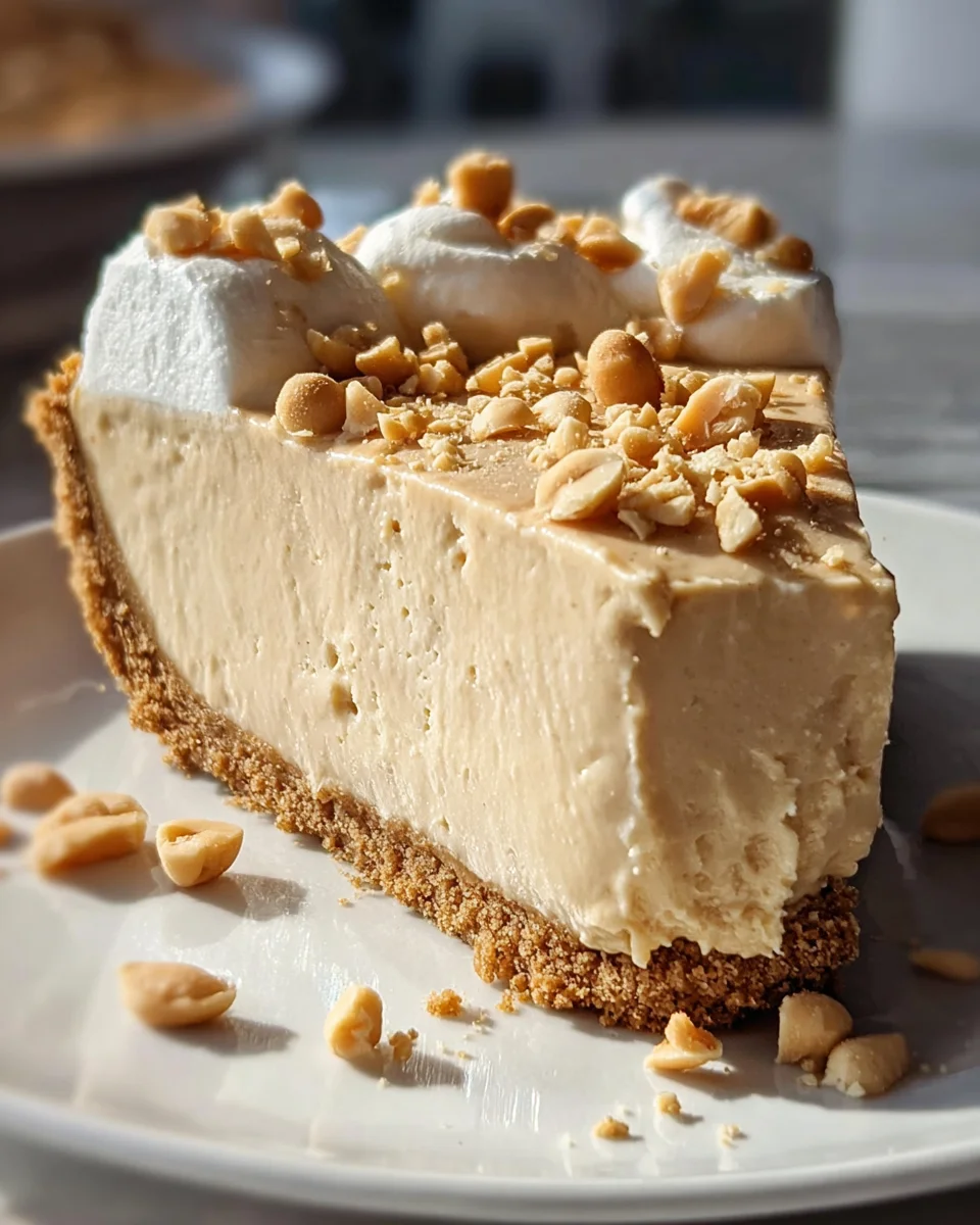 Old Fashioned Peanut Butter Pie